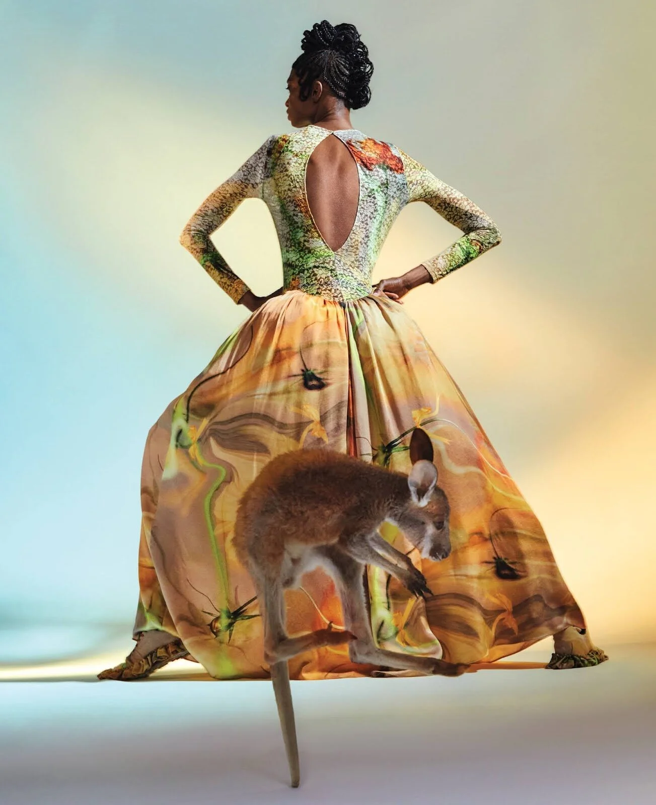 Debra Shaw Delights in Harper's Bazaar US August 2021 by Charlie